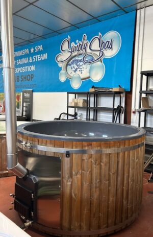 Fantastic Wood Burning Spa